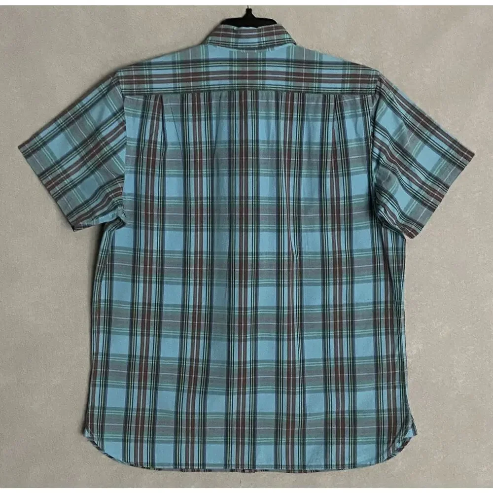Daniel Cremieux 38 Tahiti Collection Men's Large Button-Down Shirt Plaid NEW - Picture 6 of 12